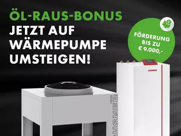 Umstieg auf eine effiziente Wärmepumpe