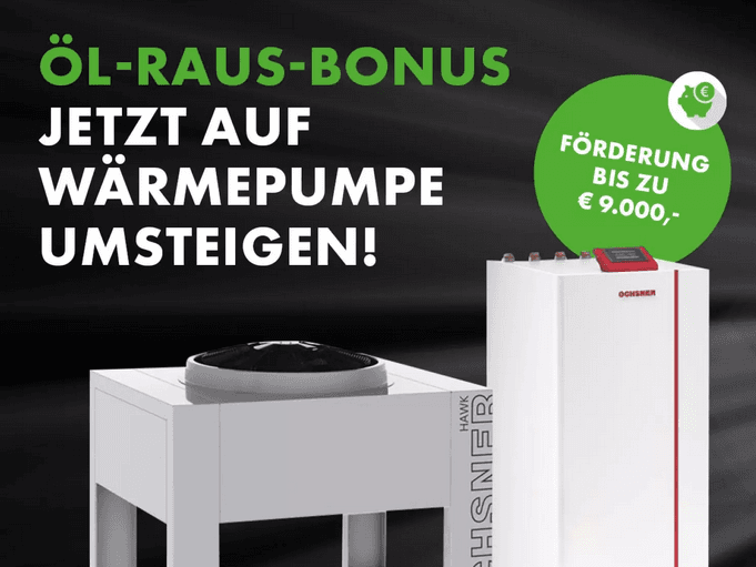 Umstieg auf eine effiziente Wärmepumpe