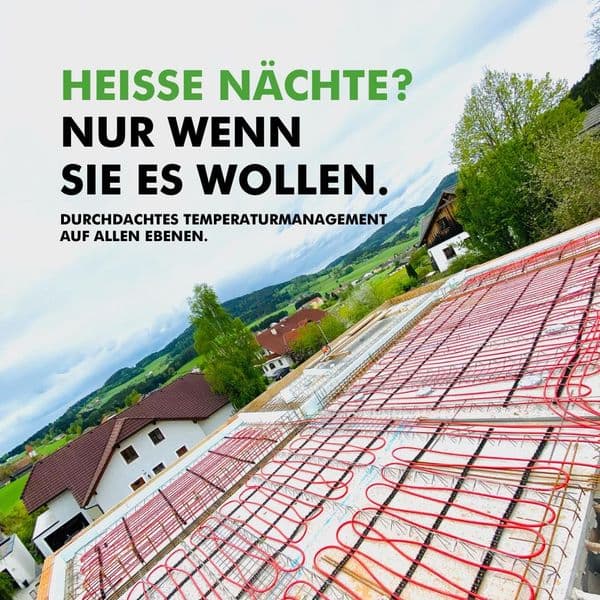 Kühlen mit Klimawänden, Klimadecken und Klimaböden